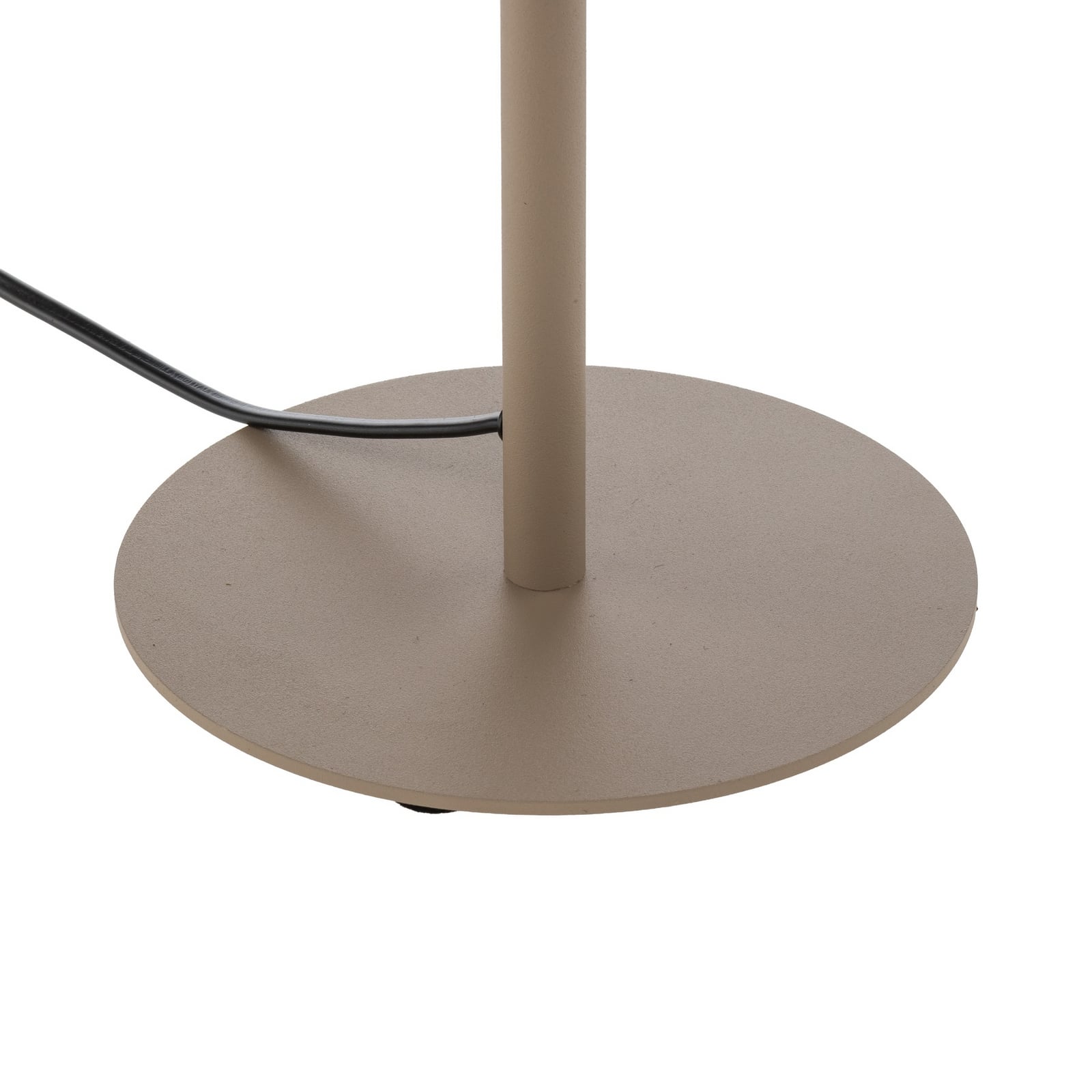 Tischleuchte Calma, beige, Bast, Höhe 38 cm, E27