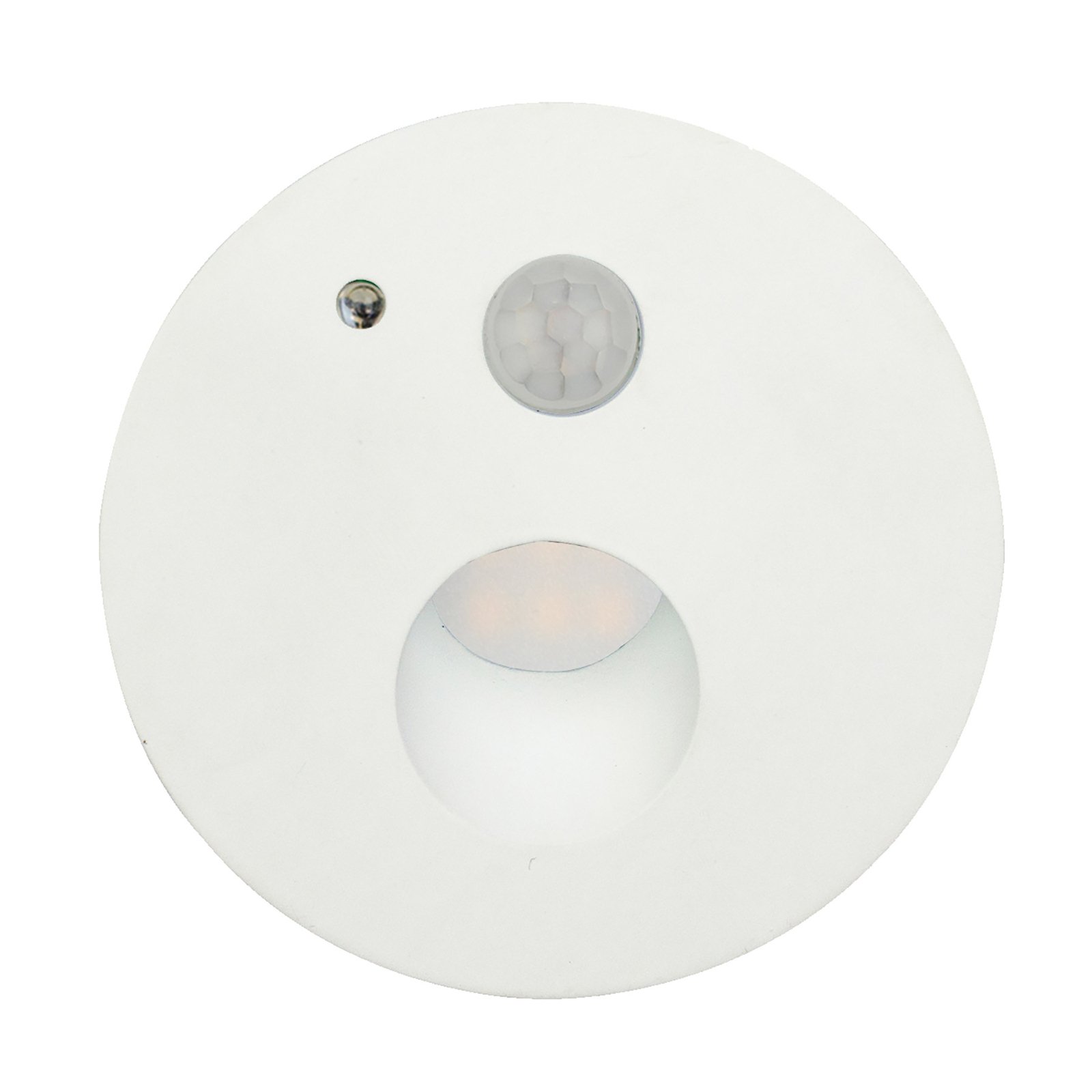 Arcchio Neru LED-Einbaulampe, Sensor, rund, weiß