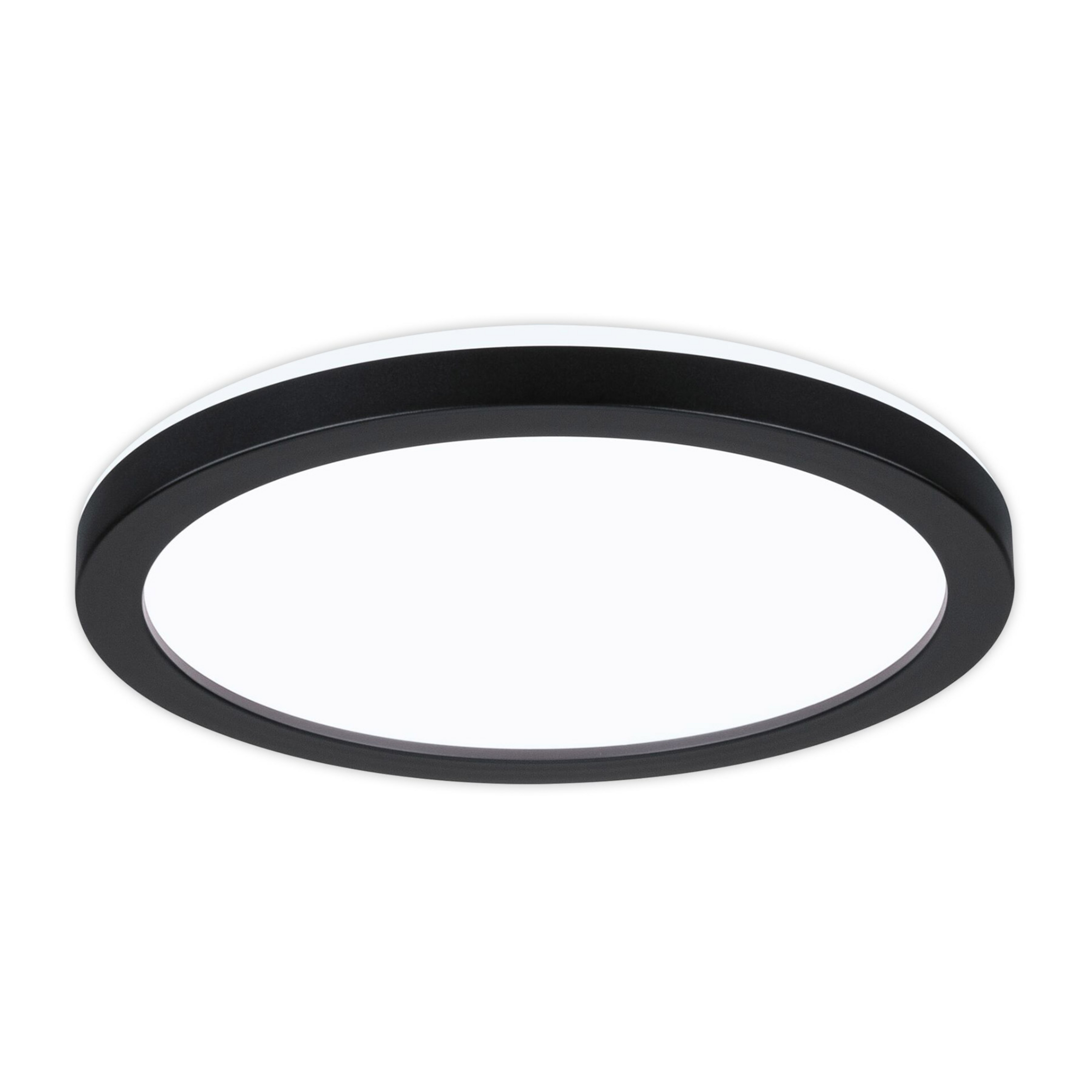 Paulmann Atria Shine Panel on/off μαύρο 840 Ø19cm