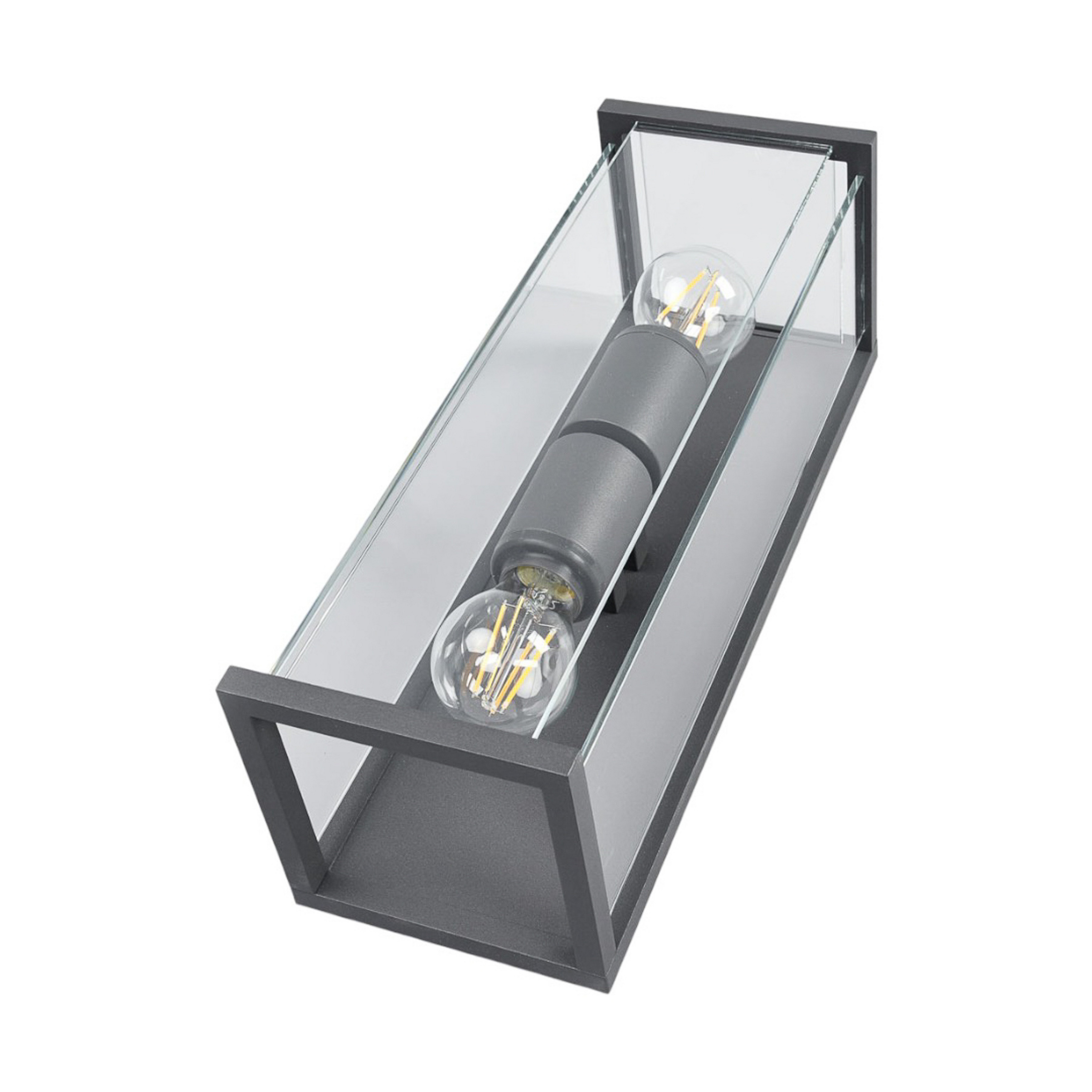 Annalea Up/Down Kültéri Fali Lámpa IP54 Dark Grey - Lucande