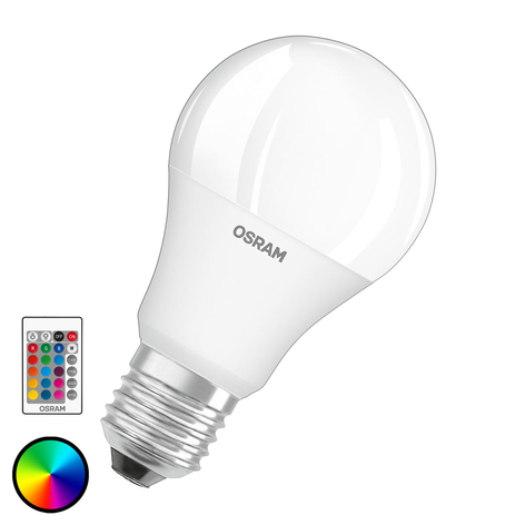 OSRAM LED-Lampe E27 9W Star+ RemoteControl matt