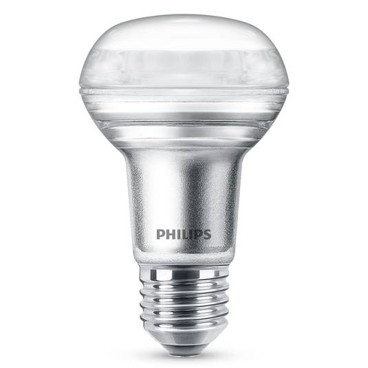 Philips E27 4,5W827 36° LED R63lamp dimbaar