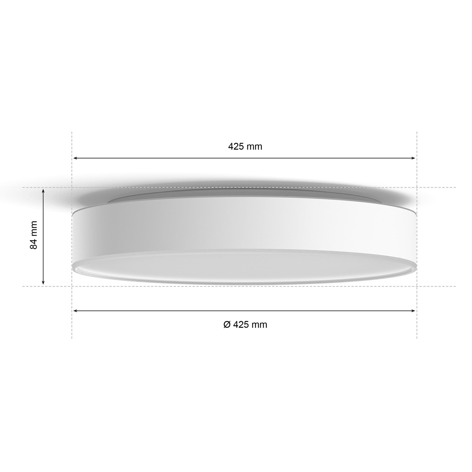 Φωτιστικό οροφής Philips Hue Enrave LED 42.5cm λευκό