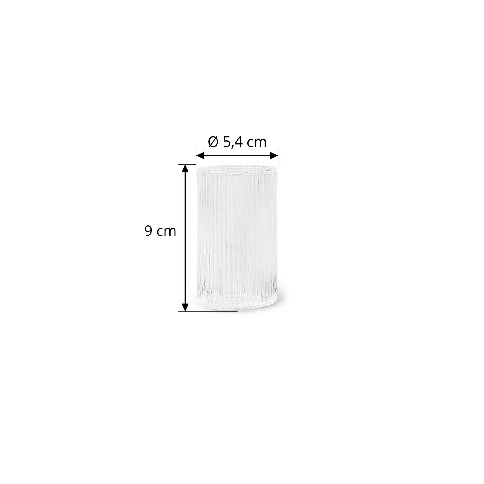 Living Ripple Verrines, sett med 4 glass – ferm LIVING