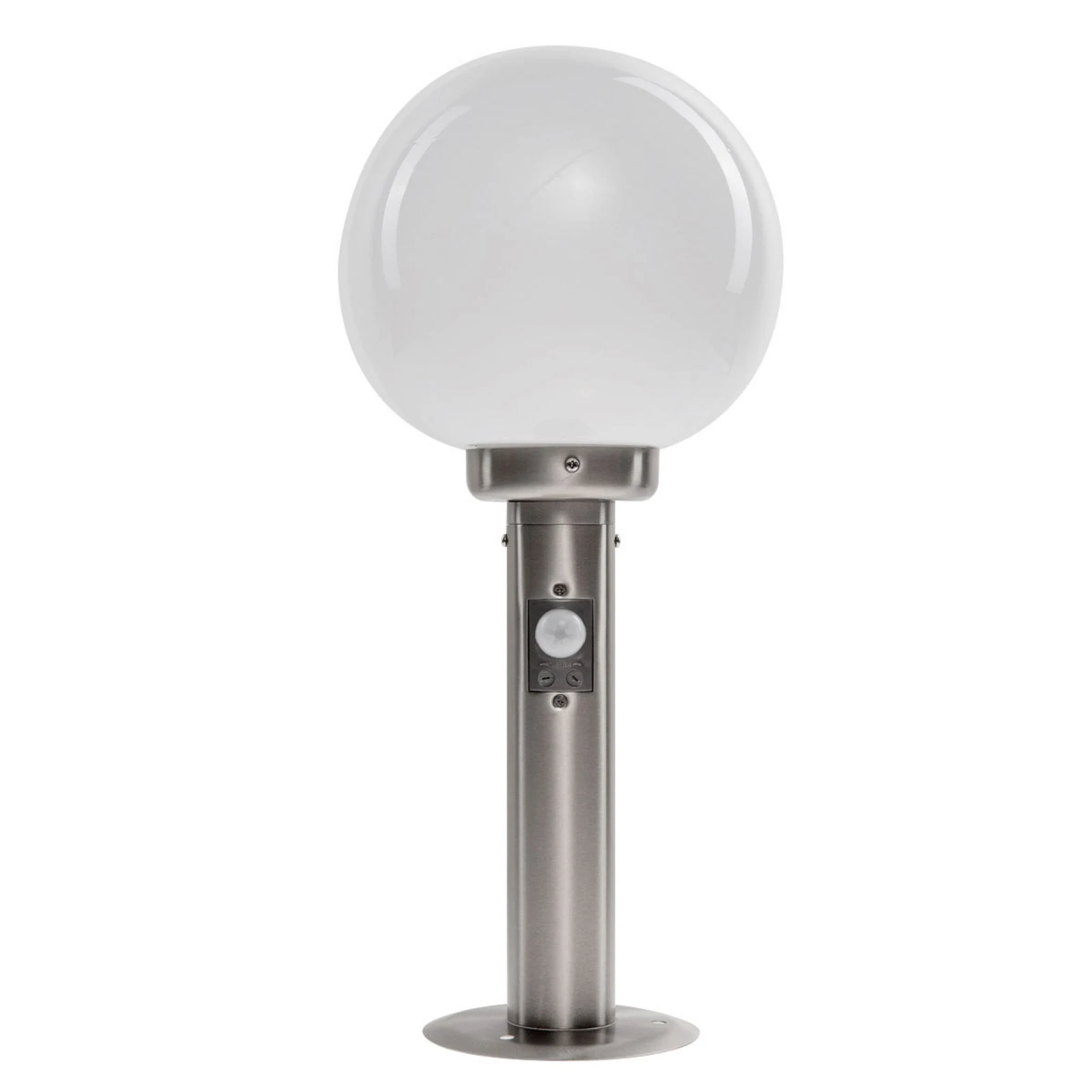 Lindby Λάμπα βάσης Vedran, 45 cm, ανοξείδωτο ατσάλι, αισθητήρας