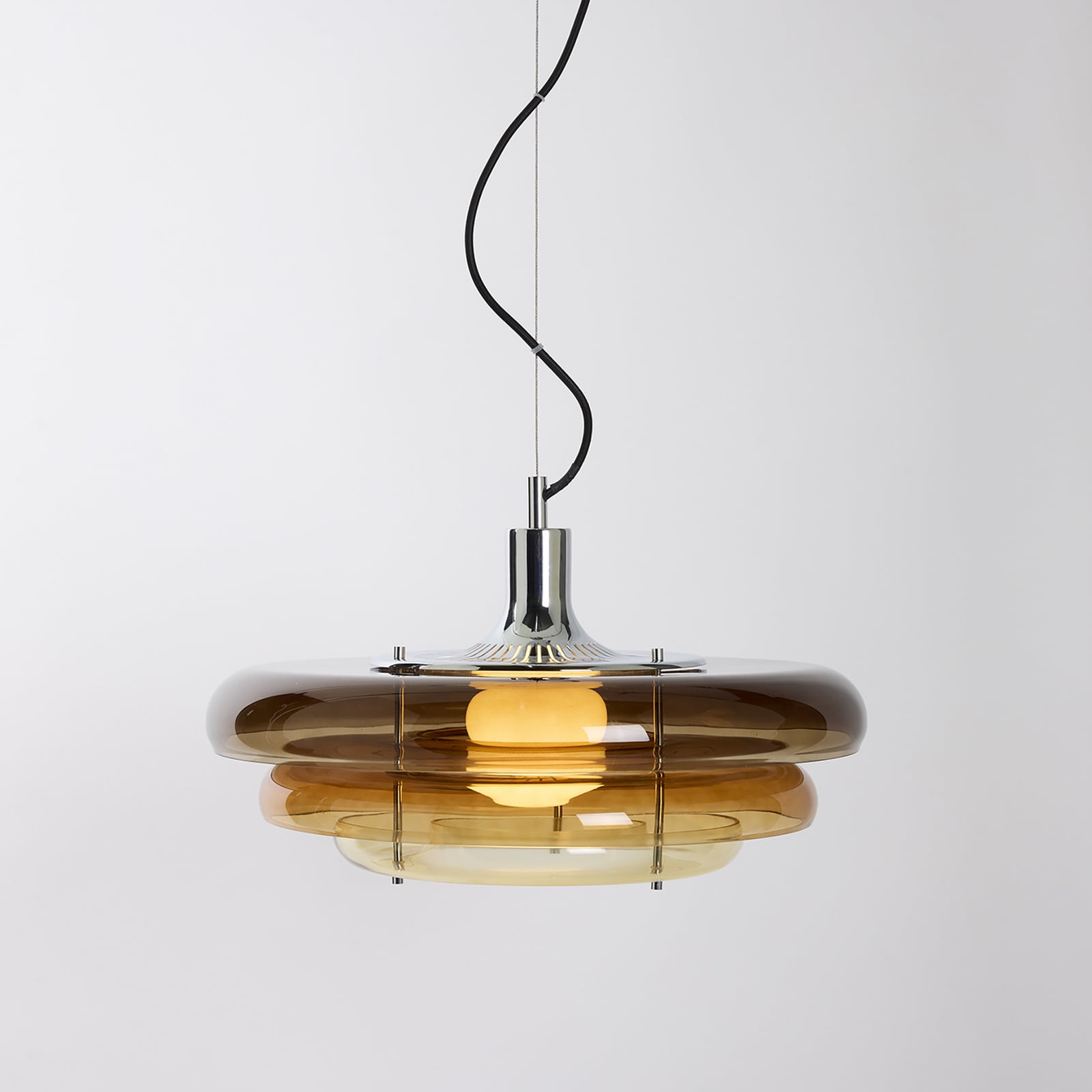 Lampada a sospensione Sunset Ø 45 cm, ambra - MARKET SET