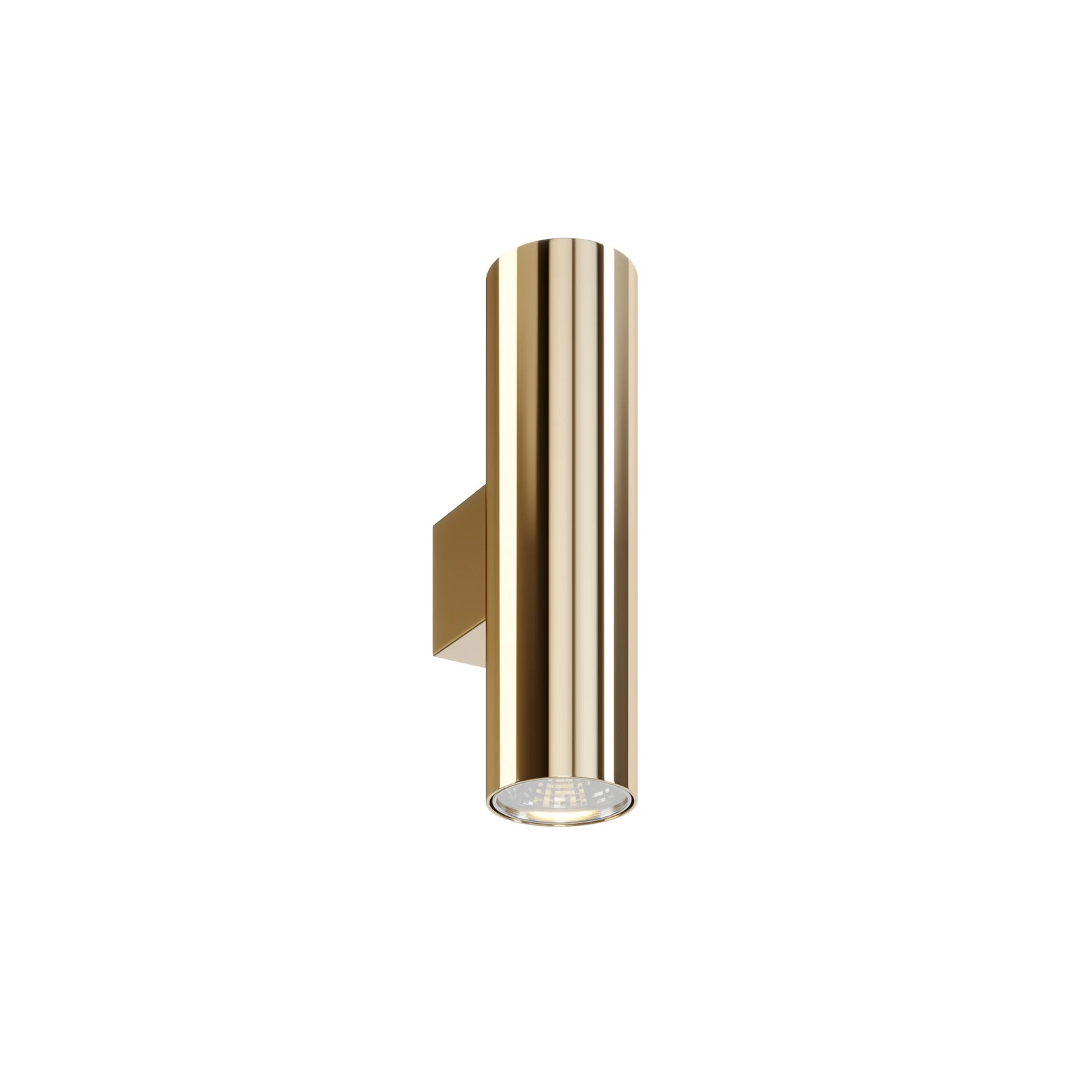 Wandlampe Marion, messing Höhe 18 cm Stahl up/down