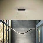 Boa LED piekaramais gaismeklis, matēts melns, metāls