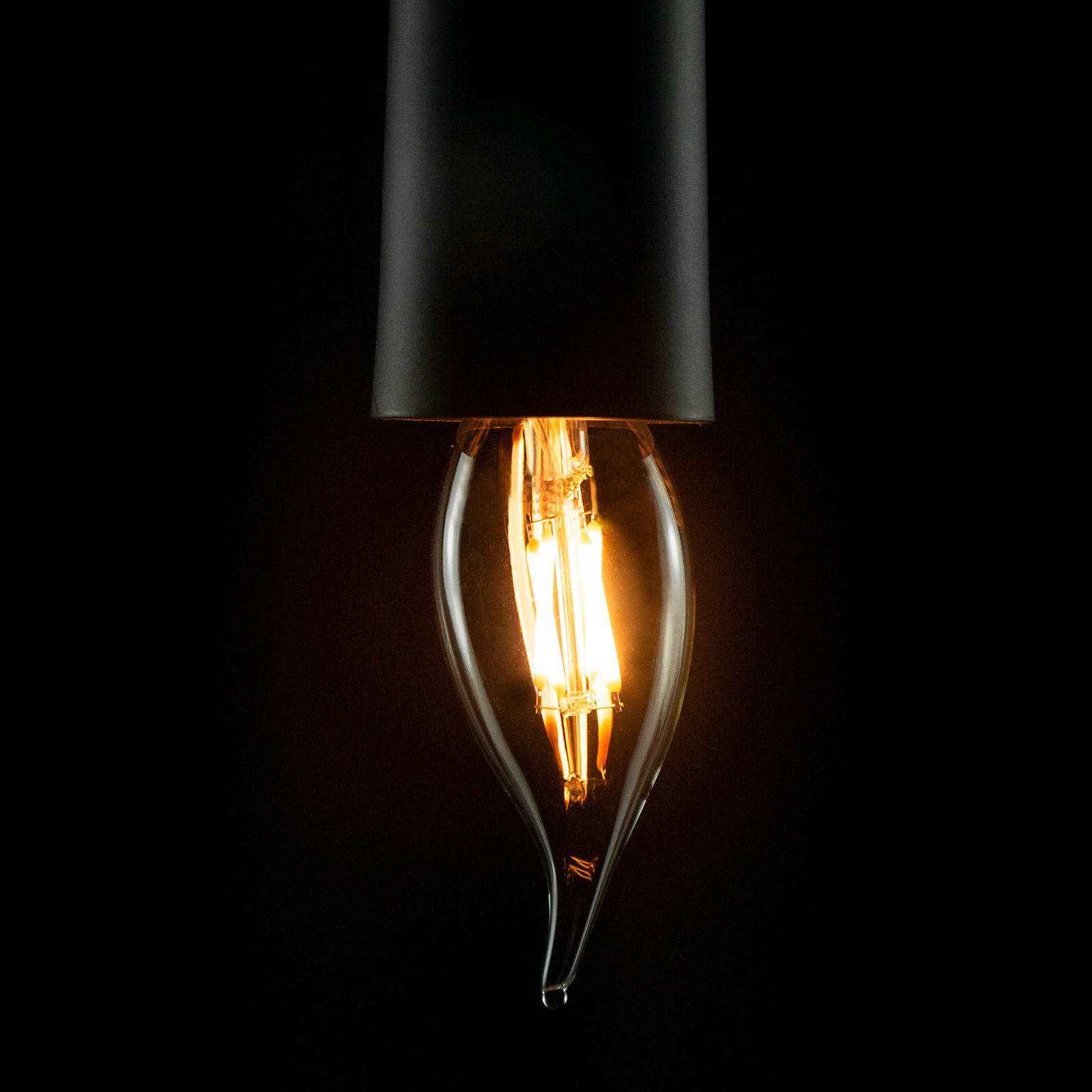Ampoule Flamme Led E14 3 5w 922 Transparente Luminaire Fr