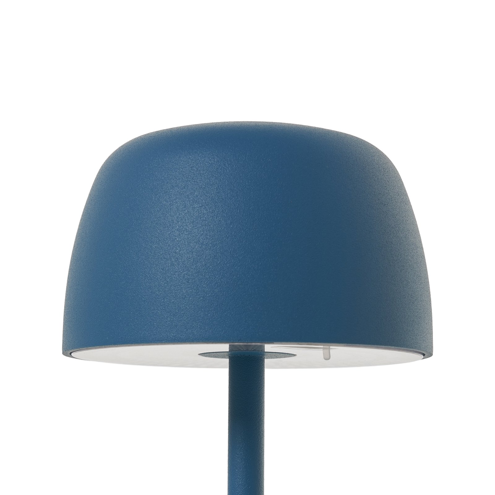Lindby Arietty lampe table batterie LED, bleue