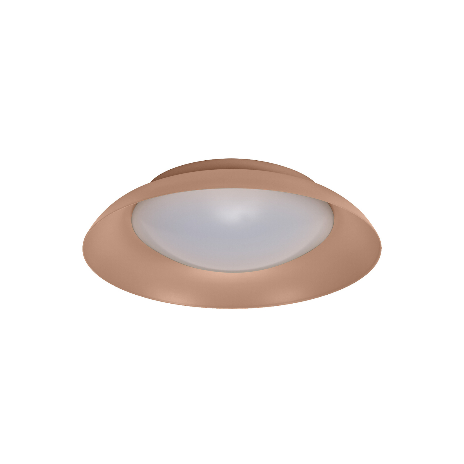 Φωτιστικό οροφής LED ORBIS PLATE της OSRAM, ροζ, Ø 31 cm, clickdim