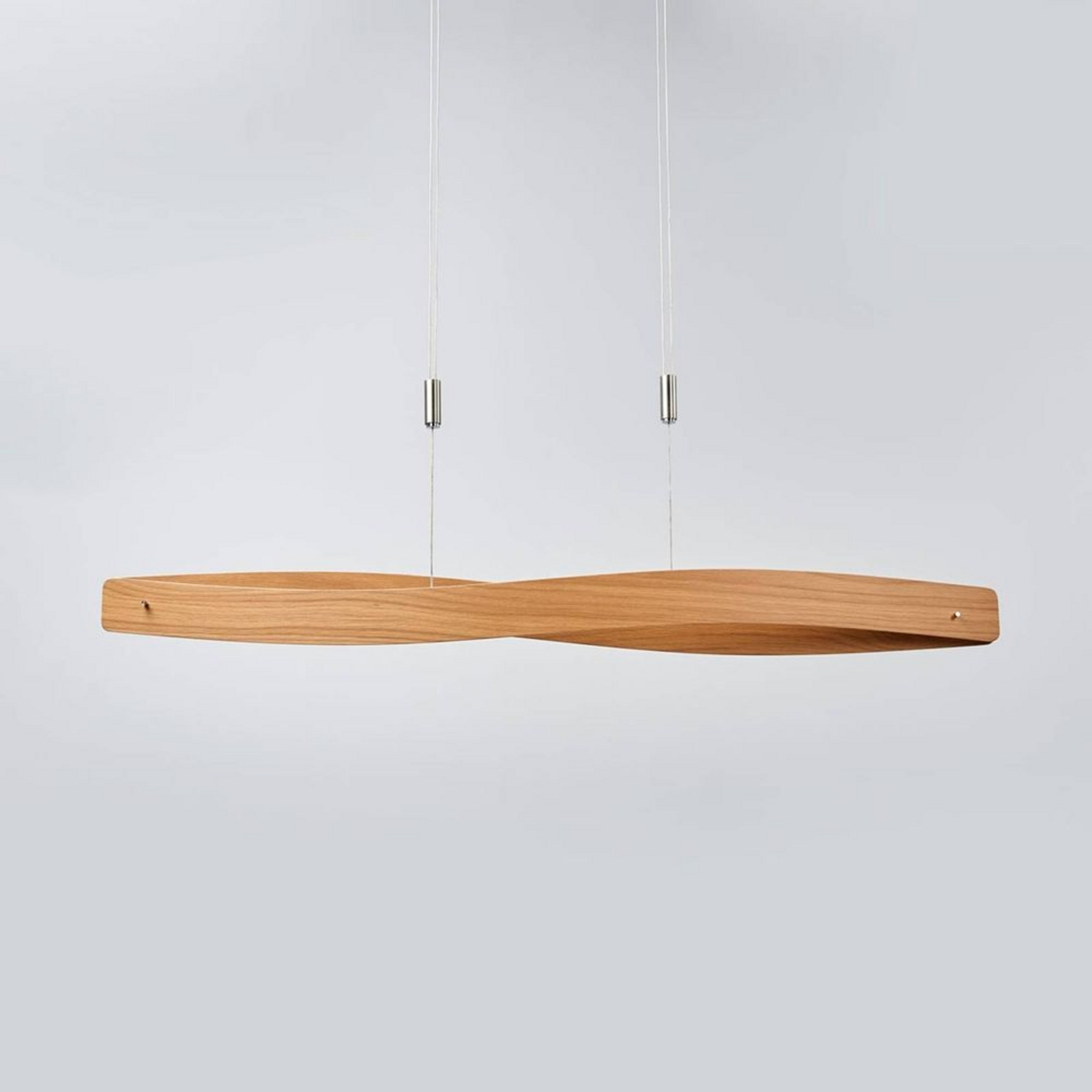 Lian Lustră Pendul L119 Oak/Nickel - Lucande