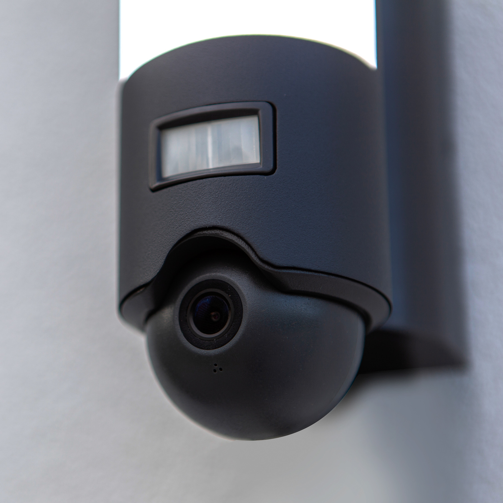 LED-Außenwandleuchte Elara schwarz Kamera