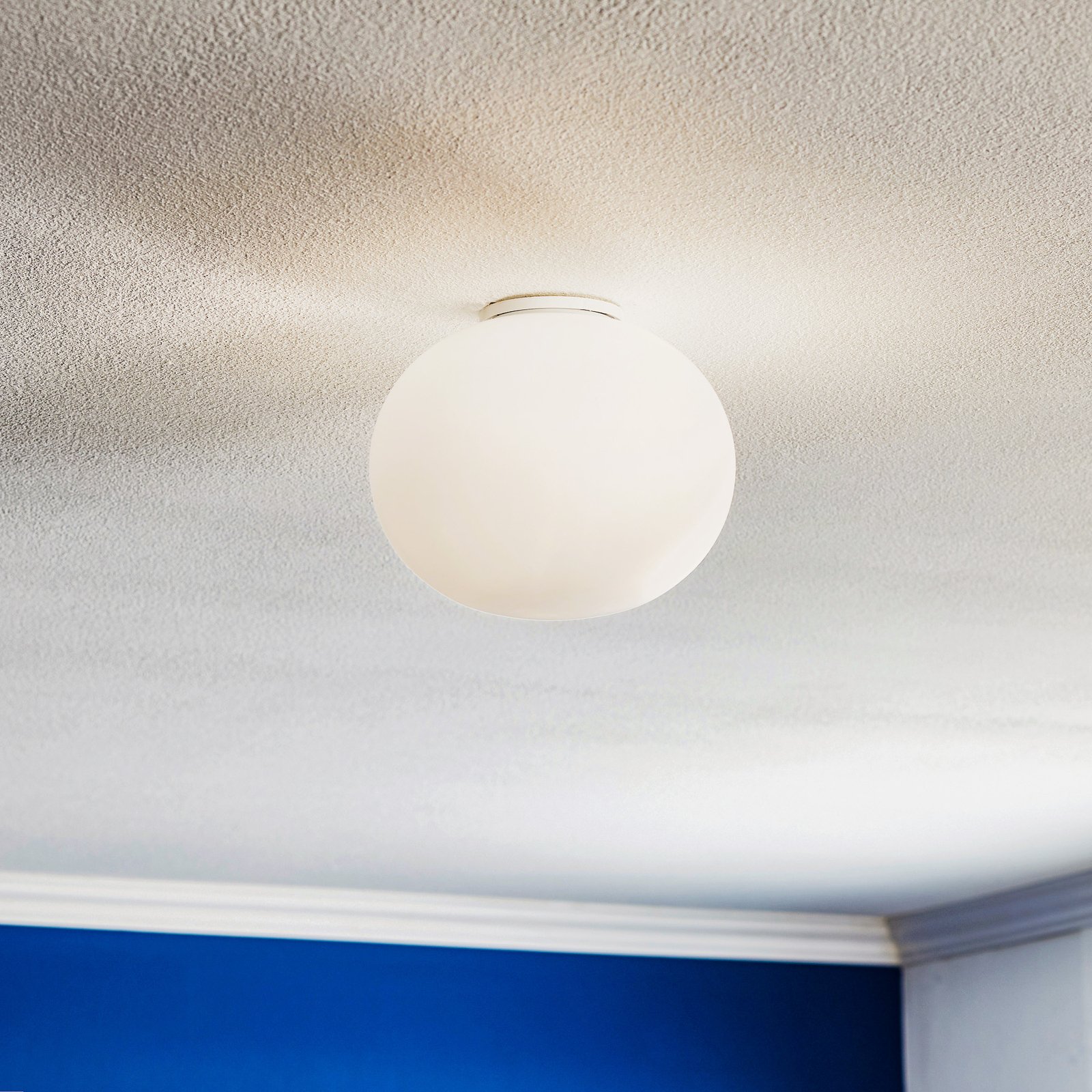 Glo-Ball C/W Zero Vägg-/Taklampa White - Flos
