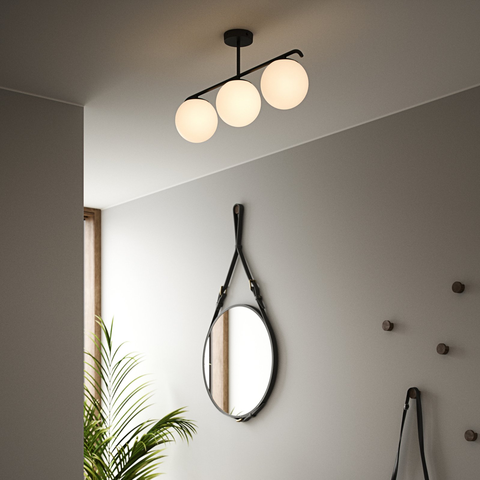Grant 3 Deckenleuchte Black - Nordlux