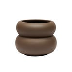 Pot de fleurs Kupla, marron, hauteur 19 cm - OYOY Living Design