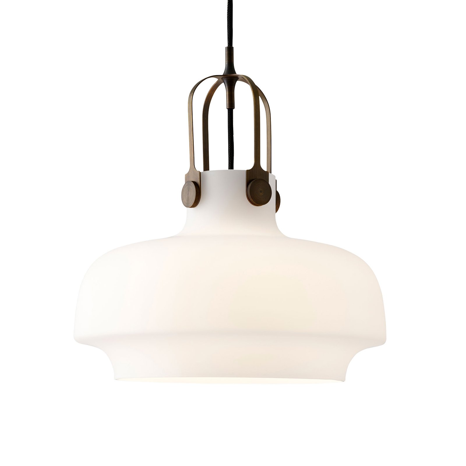 &Tradition Copenhagen pendant light, opal glass