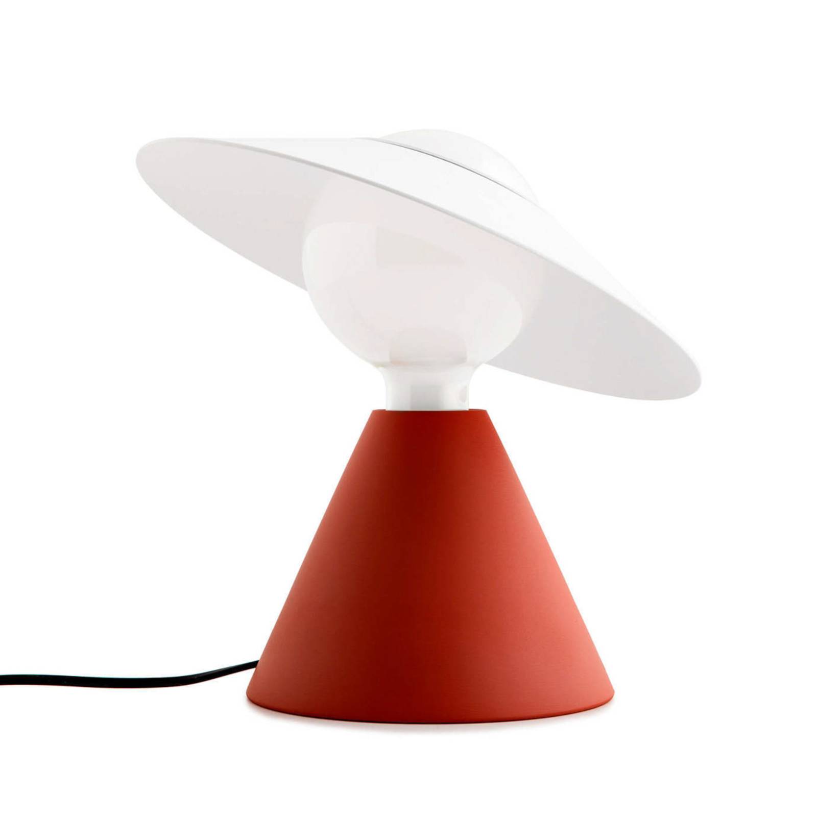 Stilnovo Fante LED-Tischleuchte, 2.700 K, rot
