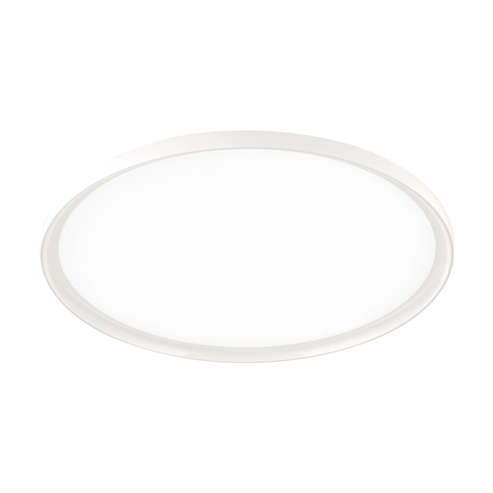 LED таванска лампа GAMMA, Ø 60 cm, бяла, дистанционно управление, CCT dim