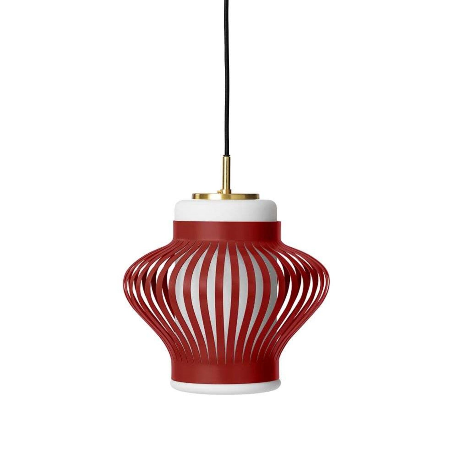 Opale Lamella Lampada a Sospensione Rosso Grape - Warm Nordic