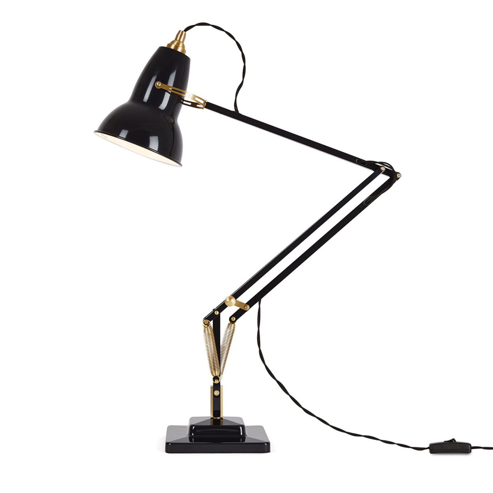 Original 1227 Brass Lampe de Bureau Jet Black - Anglepoise