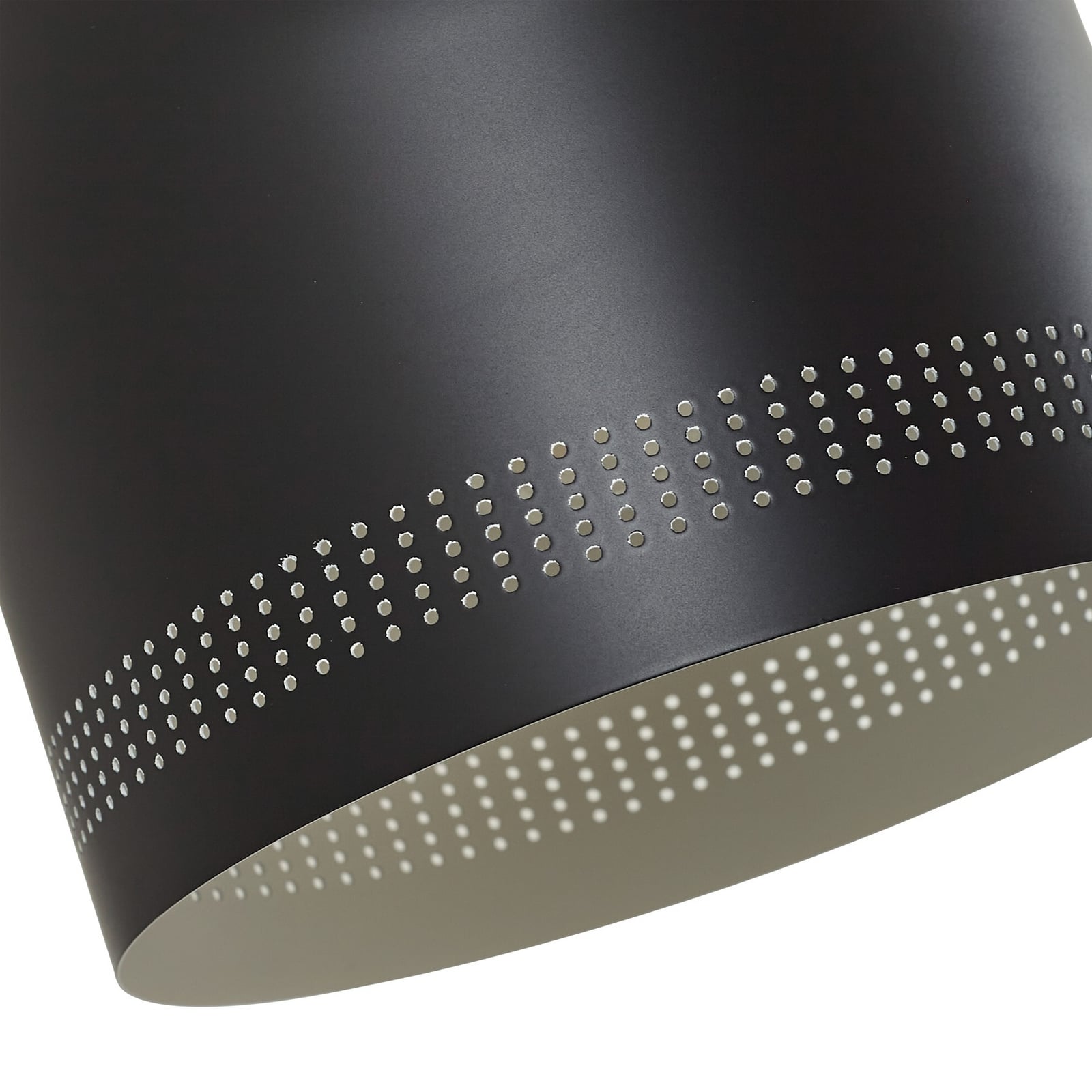 Oura væglampe, sort, stik, justerbar, jern - Nola