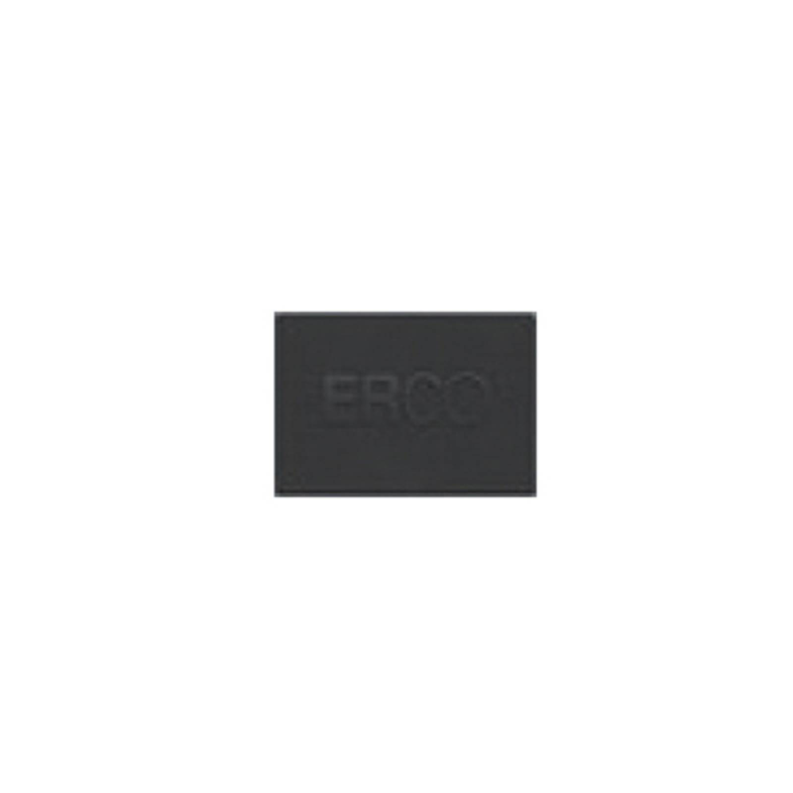 ERCO endeplate for Minirail-skinne svart