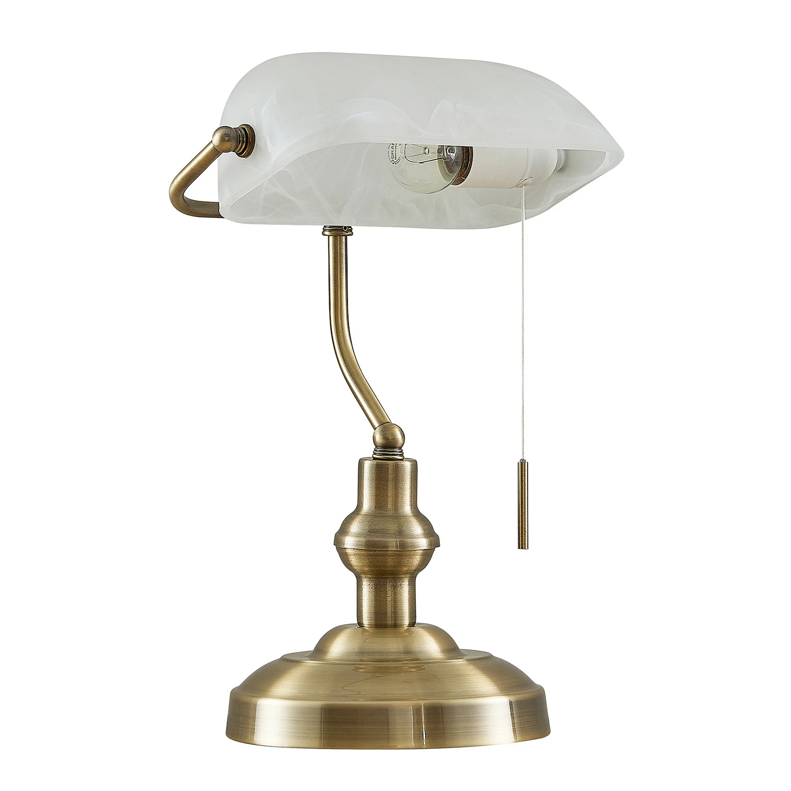 Lindby Schreibtischleuchte Profina, bronzefarben, 39 cm, E27