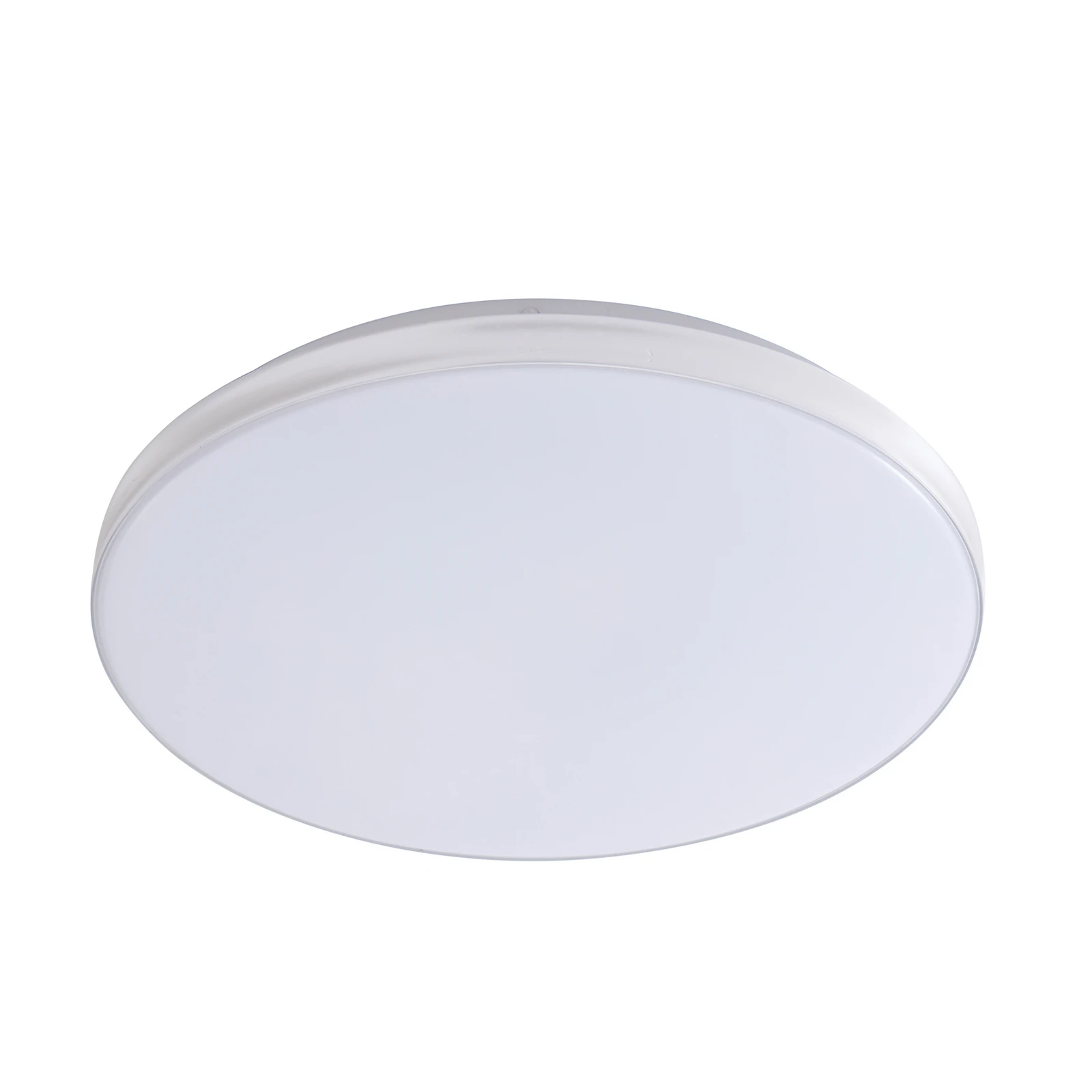 Lámpara LED de techo Lindby Comora, Ø 35 cm, blanca, IP44, 3000K