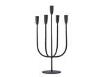 Izma Candle Holder Black  - Bloomingville