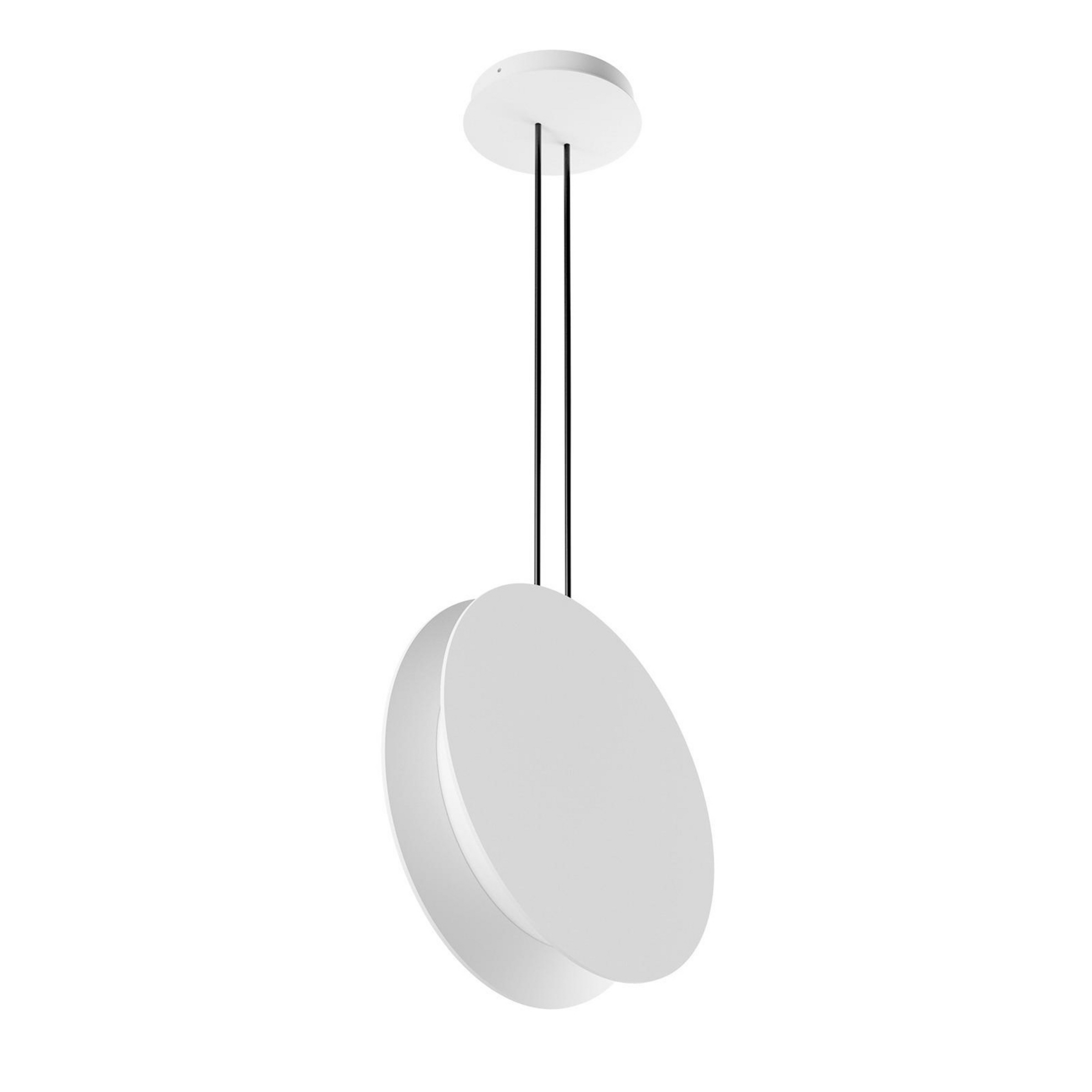 Lampa wisząca Yo-Yo LED, biała, 2700 K, aluminium, PMMA, ściemniana