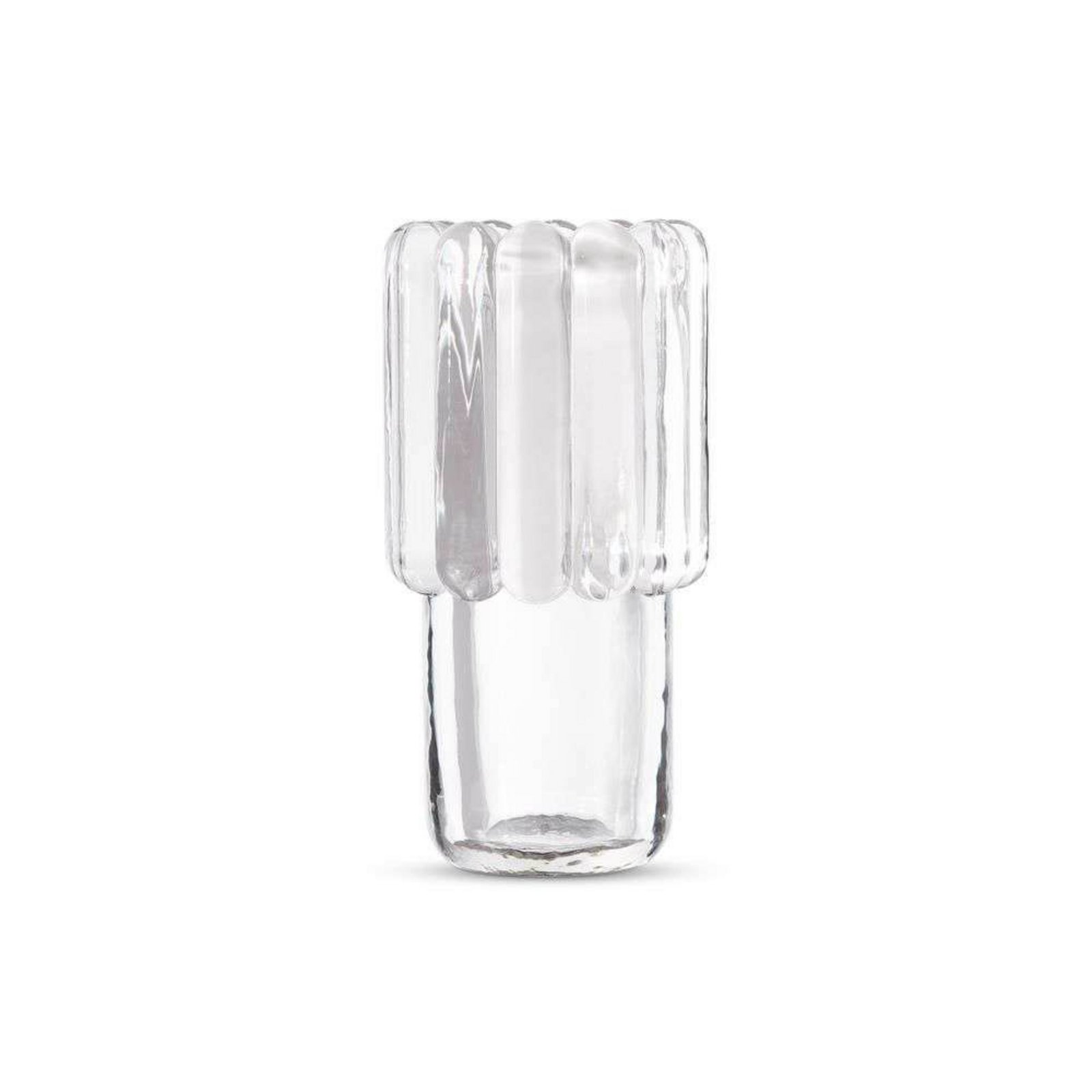 Press Vase Medium Clear - Tom Dixon