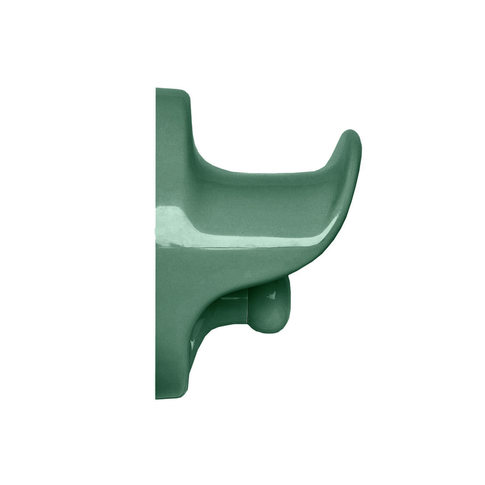 Patère, Ø 11 cm, verte - Kartell