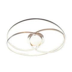 Ronka Lámpara de Techo Nickel - Lindby