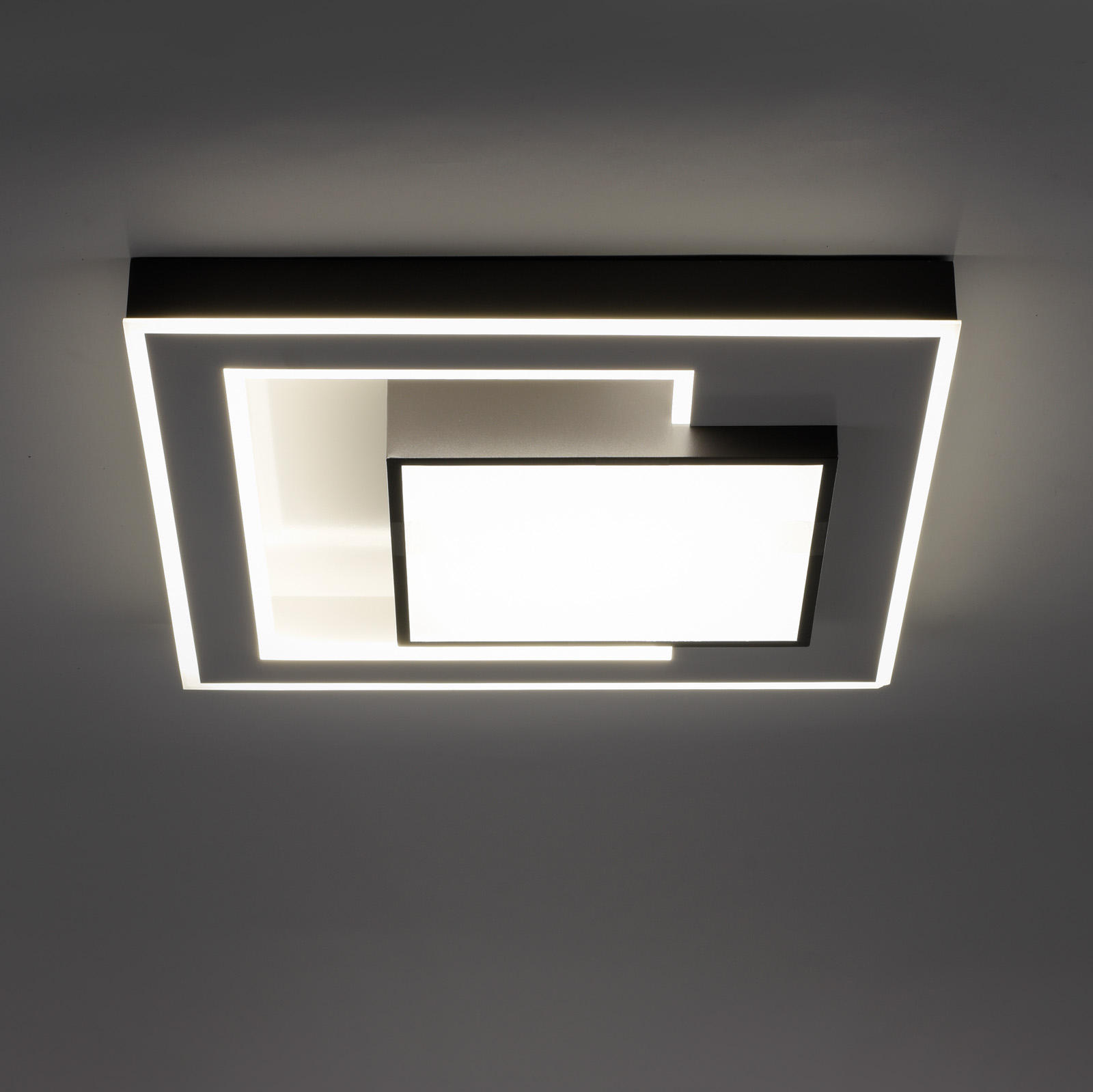 Paul Neuhaus Q-Alta plafonnier LED, 55x55cm
