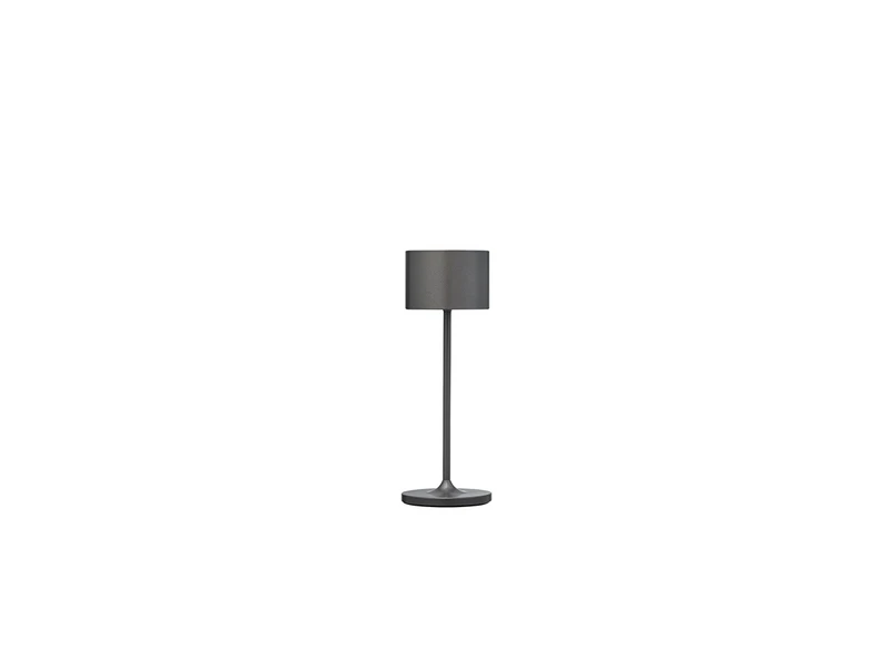 Blomus - Farol Portable Lampe de Table Mini Gun Metal
