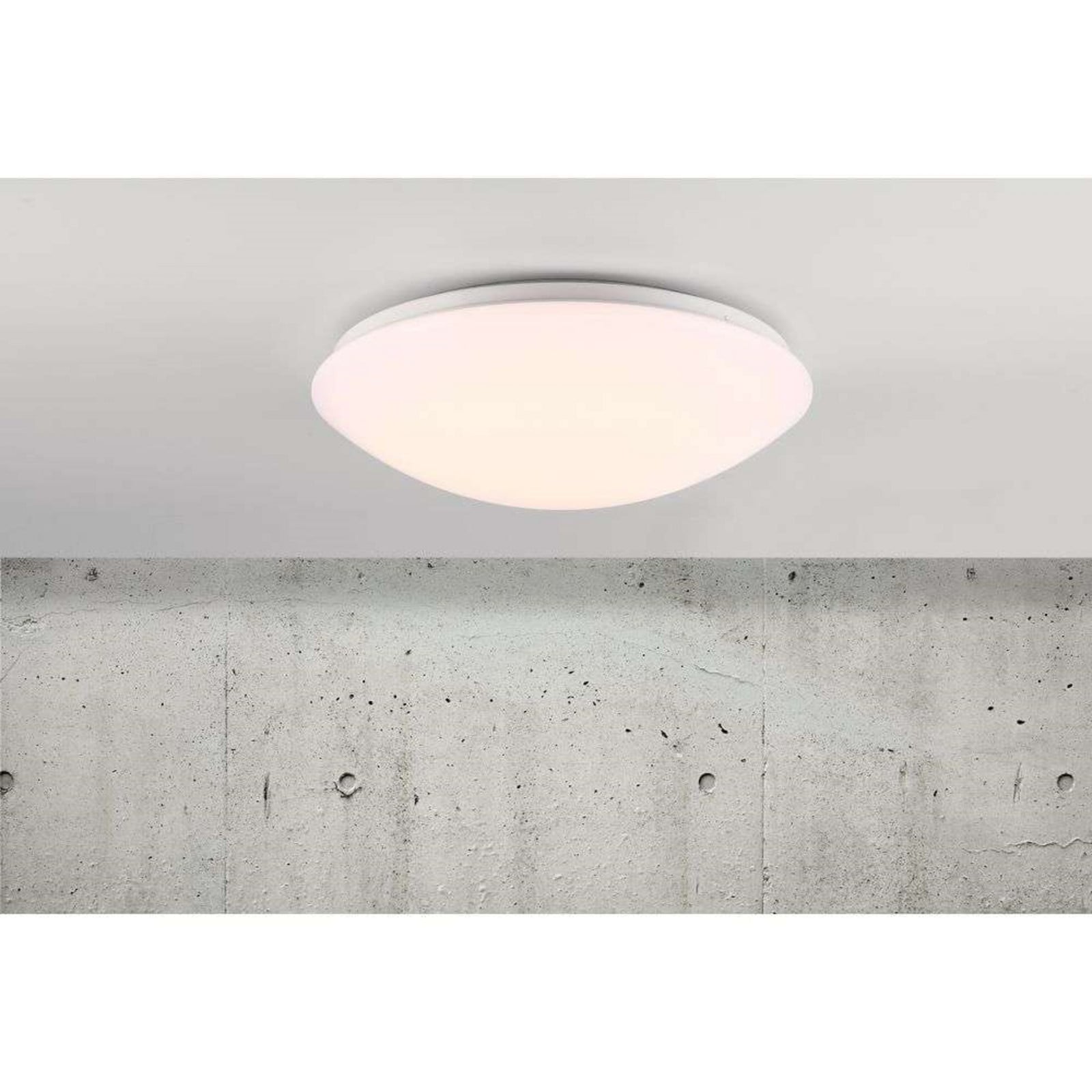 Ask 36 LED Plafond IP44 w/Sensor White Nordlux - Vardagsrum - Plast