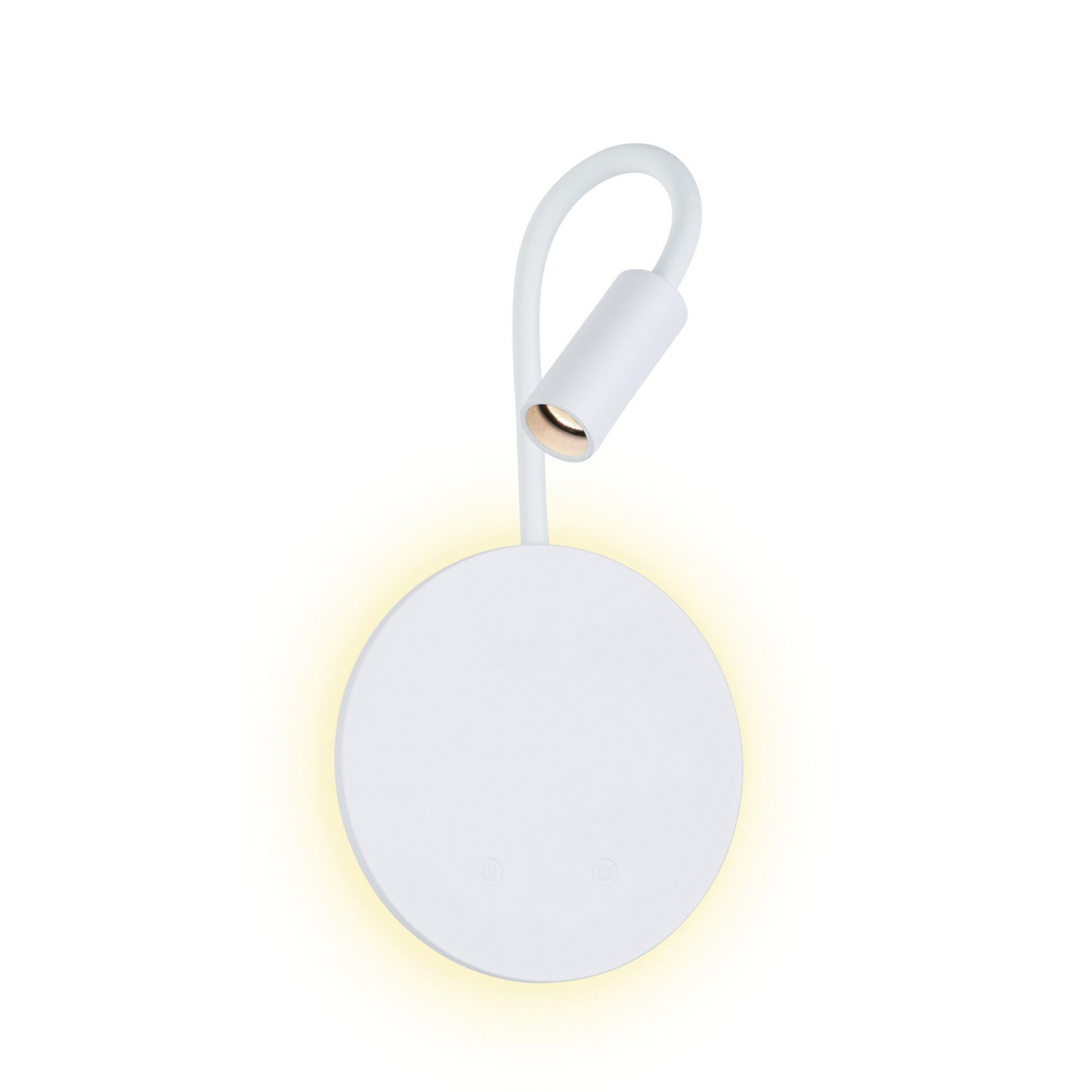 Applique murale LED rechargeable Miora, blanche, bras flexible, variateur Applique murale LED rechargeable Miora, blanche, bras flexible, variateur