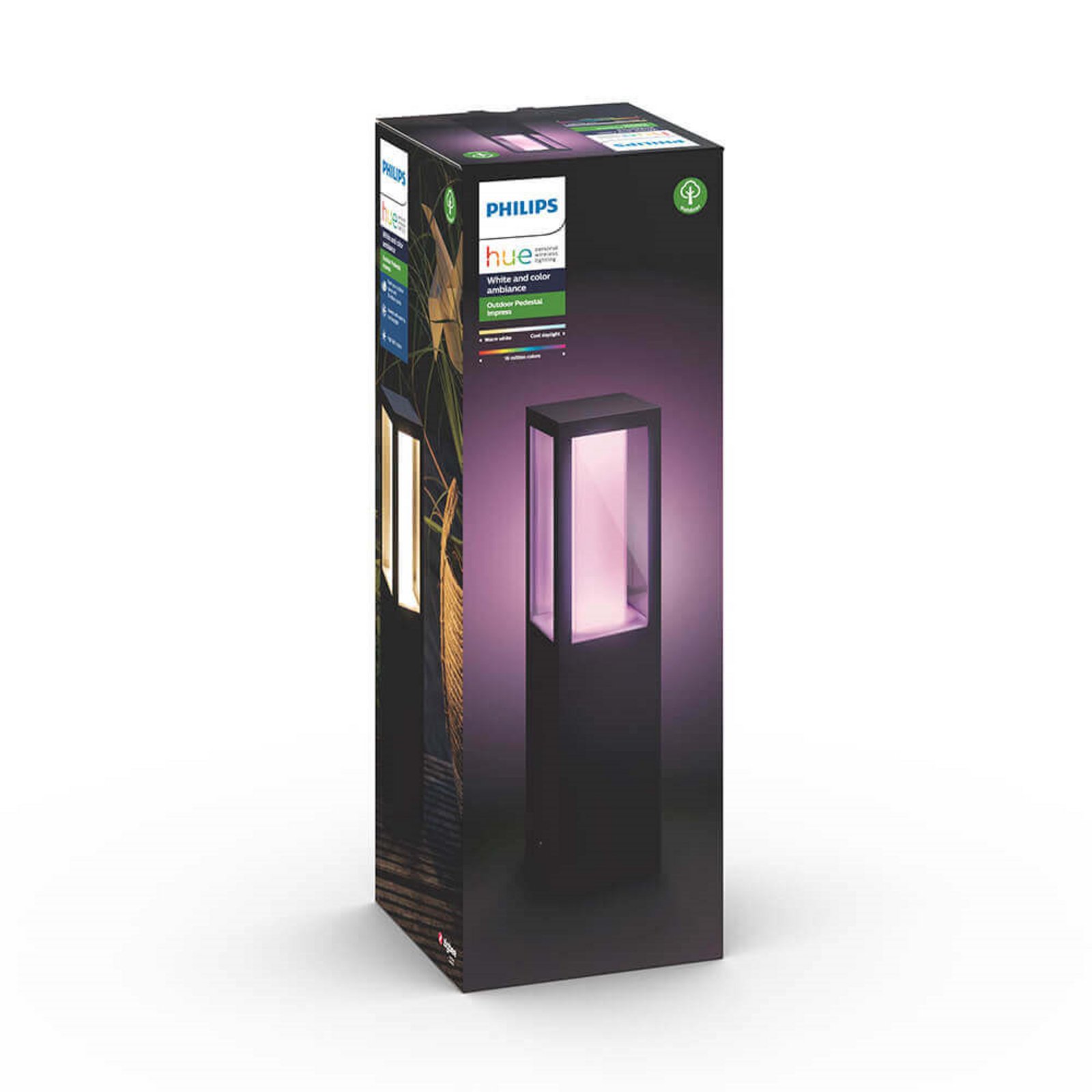 Impress Hue 24V Lampadare Exterior Low White/Color Amb. - Philips Hue