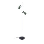 Ovelia Gulvlampe Green/Black - Lindby