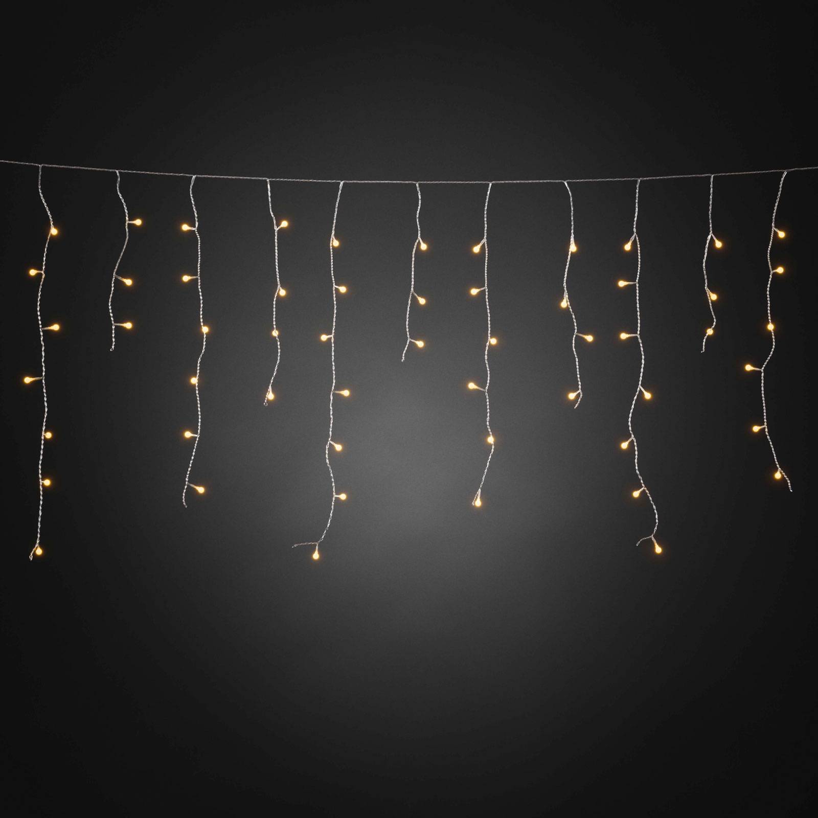 Konstsmide Christmas LED-draperi isregn kan styras via app 336 lampor