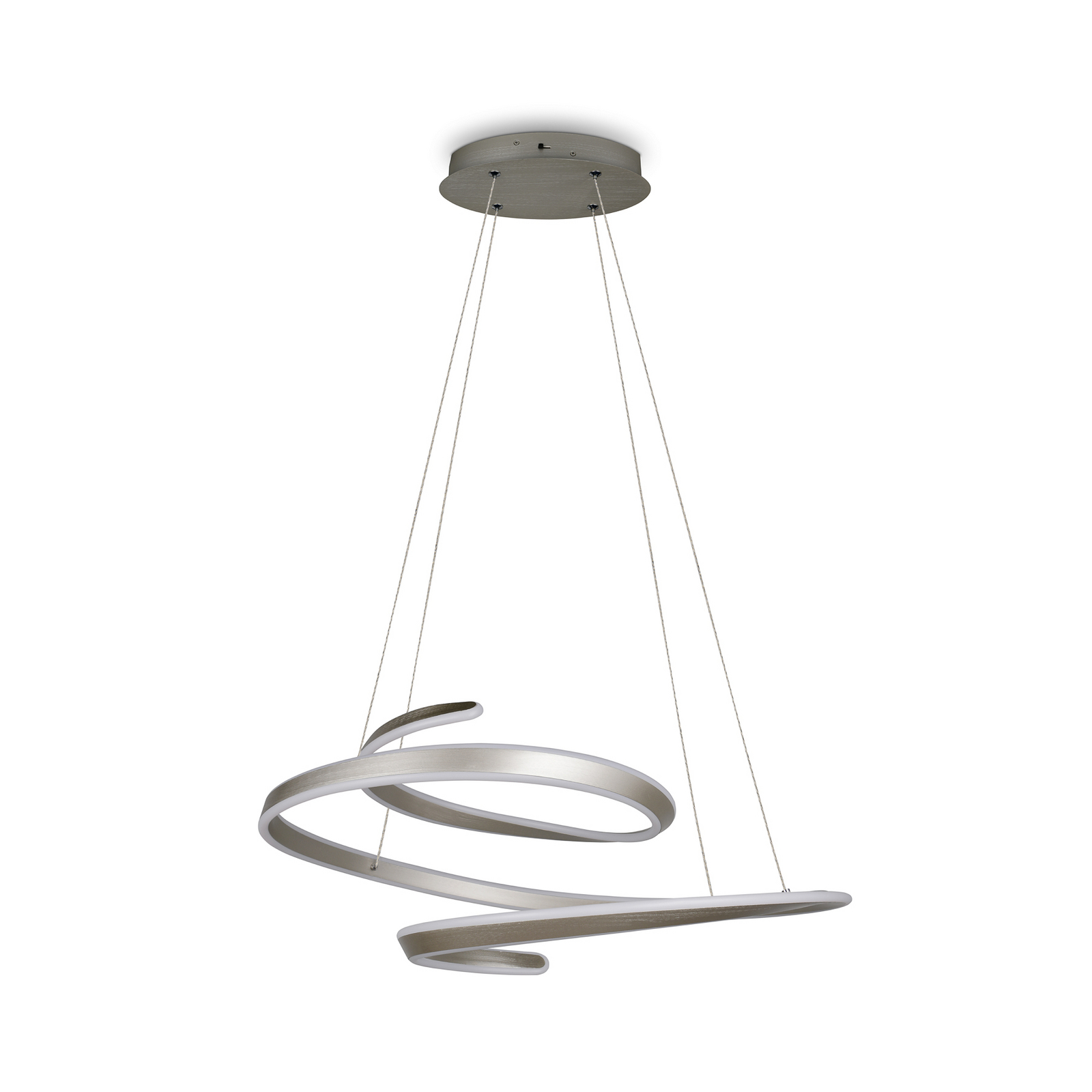 LED piekaramā lampa „Arlington“, matēts niķelis, garums 80 cm, metāls, CCT LED piekaramā lampa „Arlington“, matēts niķelis, garums 80 cm, metāls, CCT