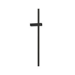 Applique murale LED Vision, hauteur 60 cm, métal, noir, 3 000 K