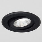 Agon Round Foco empotrable LED 3.000K 40° negro