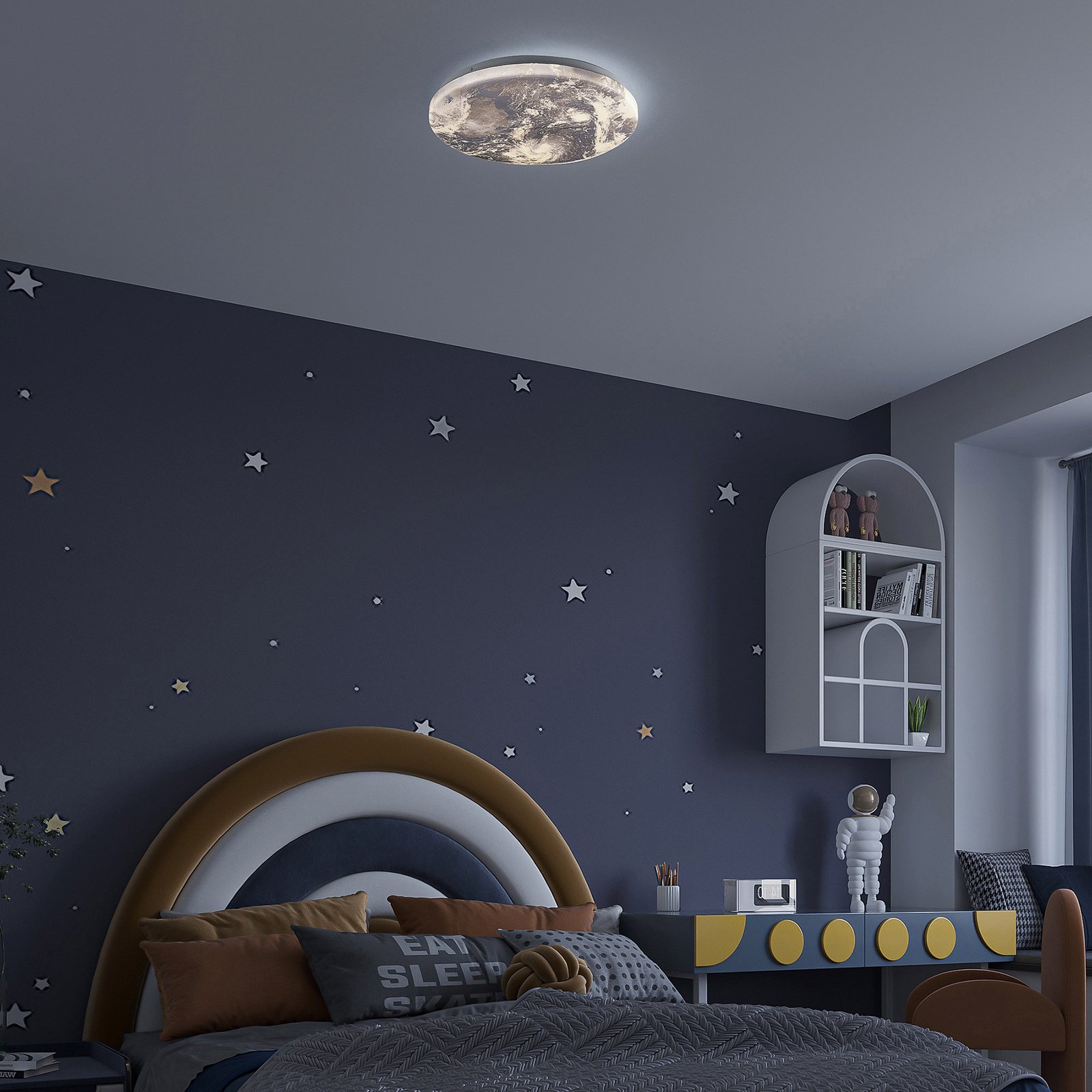 Gaios Ceiling Lamp CCT Dim. - Lindby