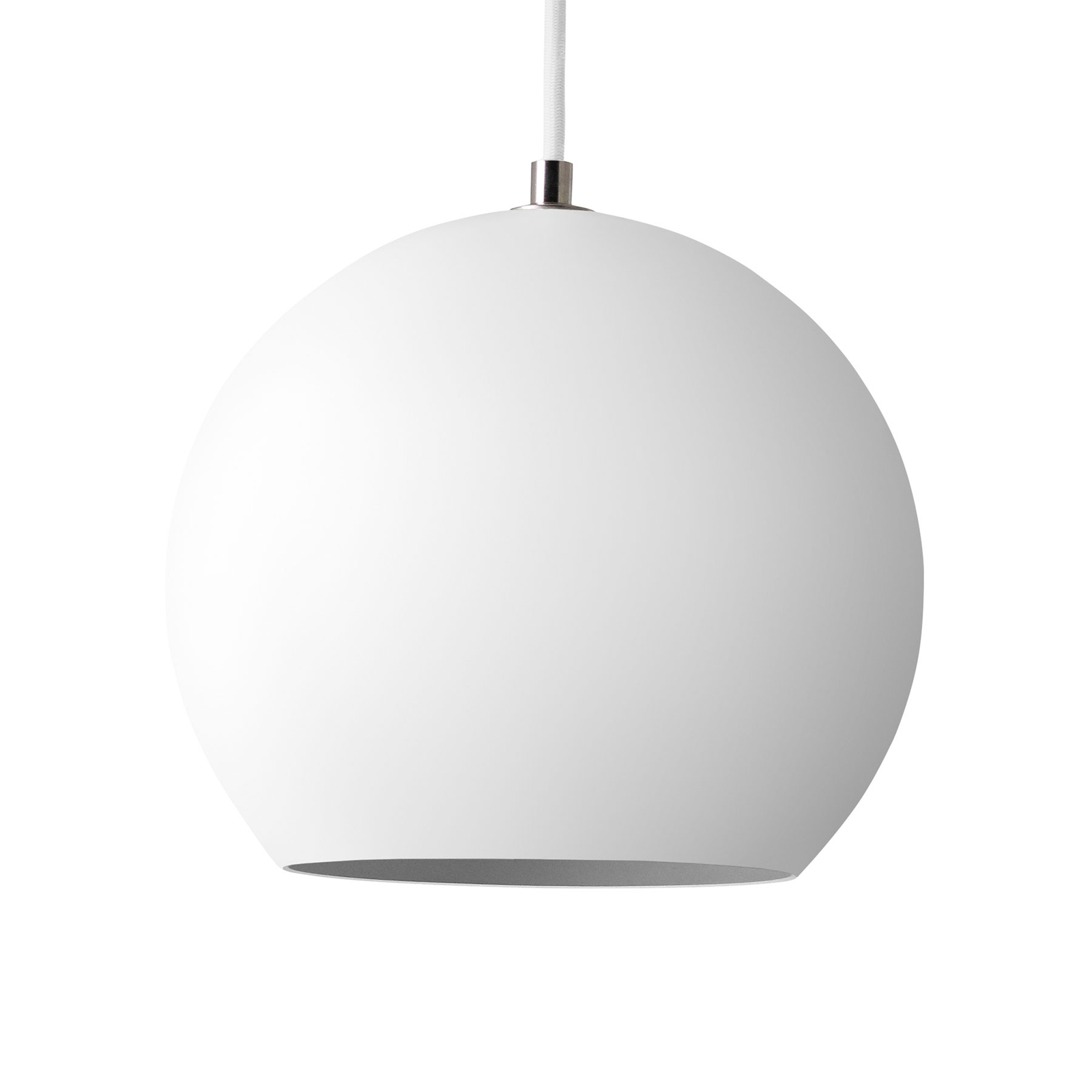 &TRADITION &Tradition Topan VP6 hanging lamp, matt white | Aluminium