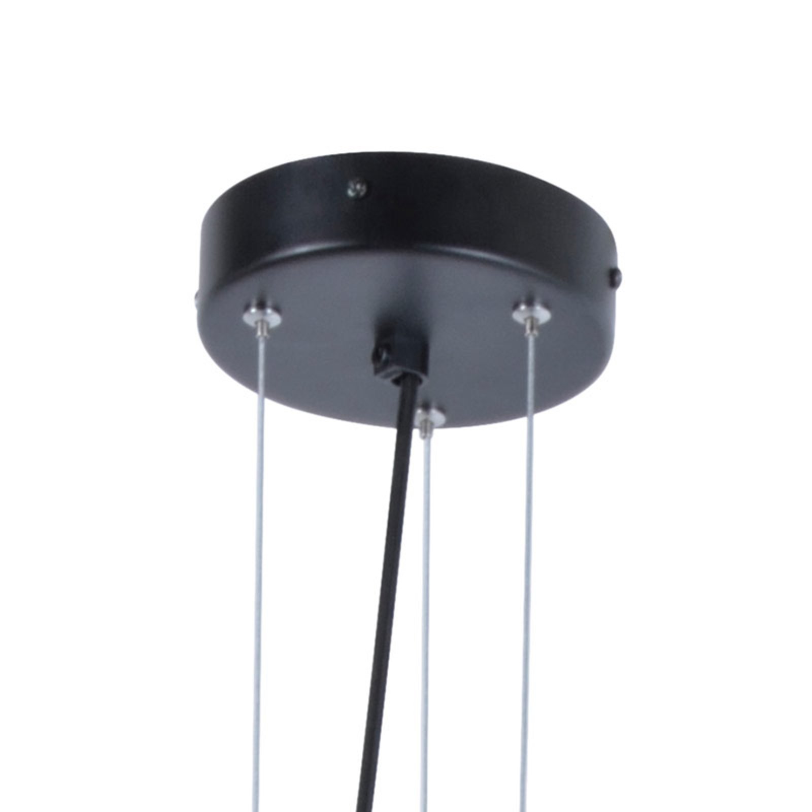Forestier Libellule L viseča svetilka, 100 cm, črna
