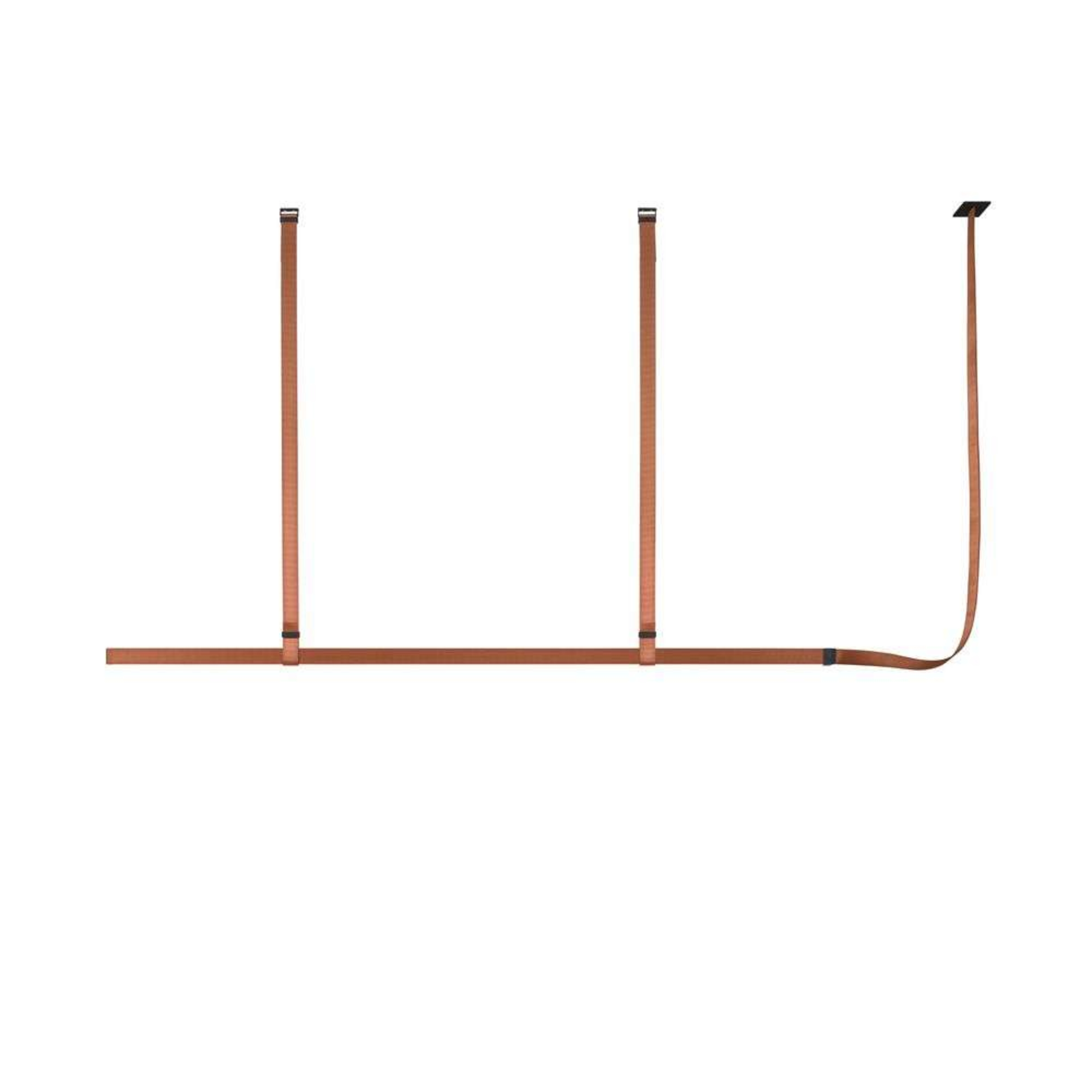 Belt Fabric Lampa Wisząca Copper Brown - Flos