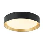 Kambia LED Plafonieră Ø55 Black/Gold - Lindby