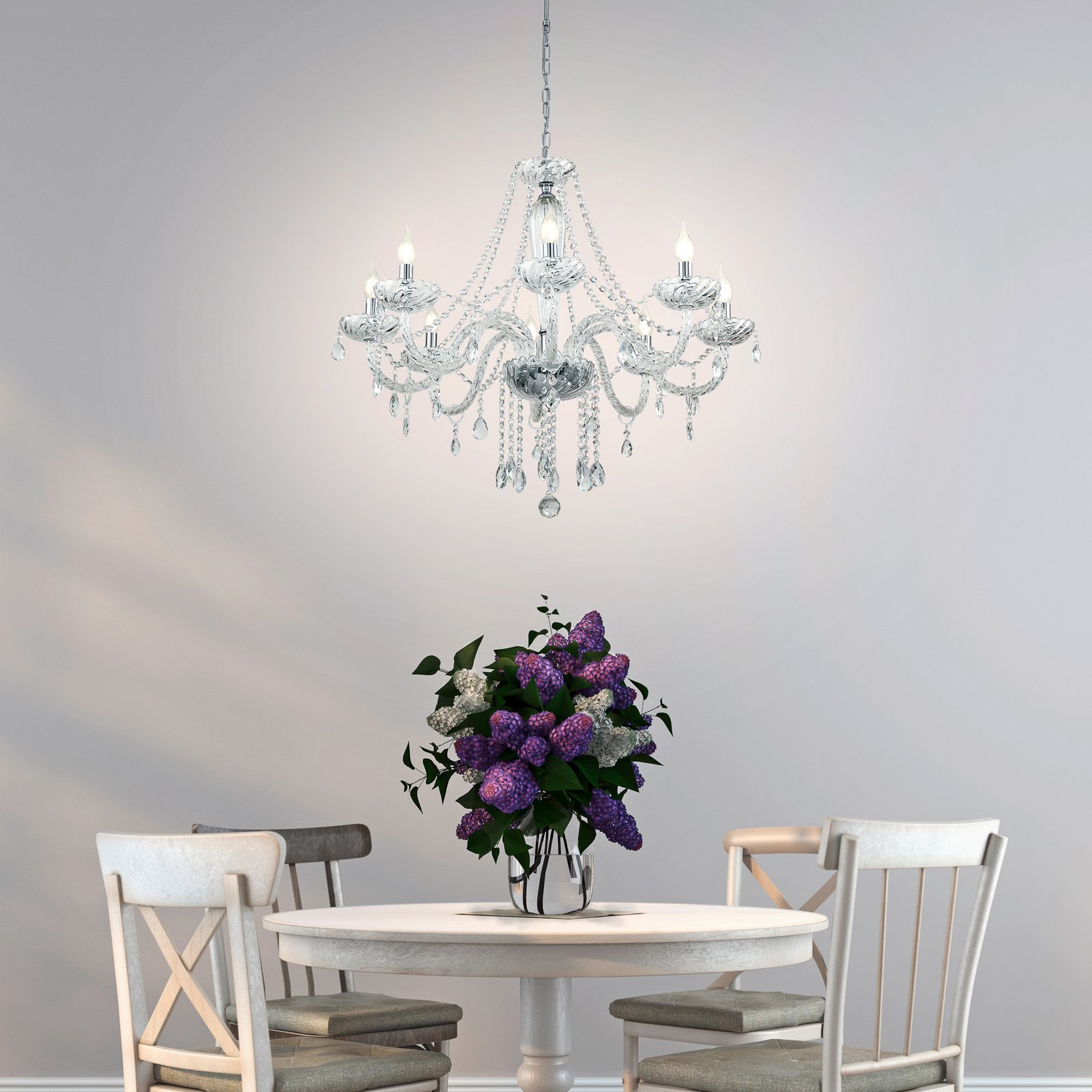 Decorative Basilano chandelier
